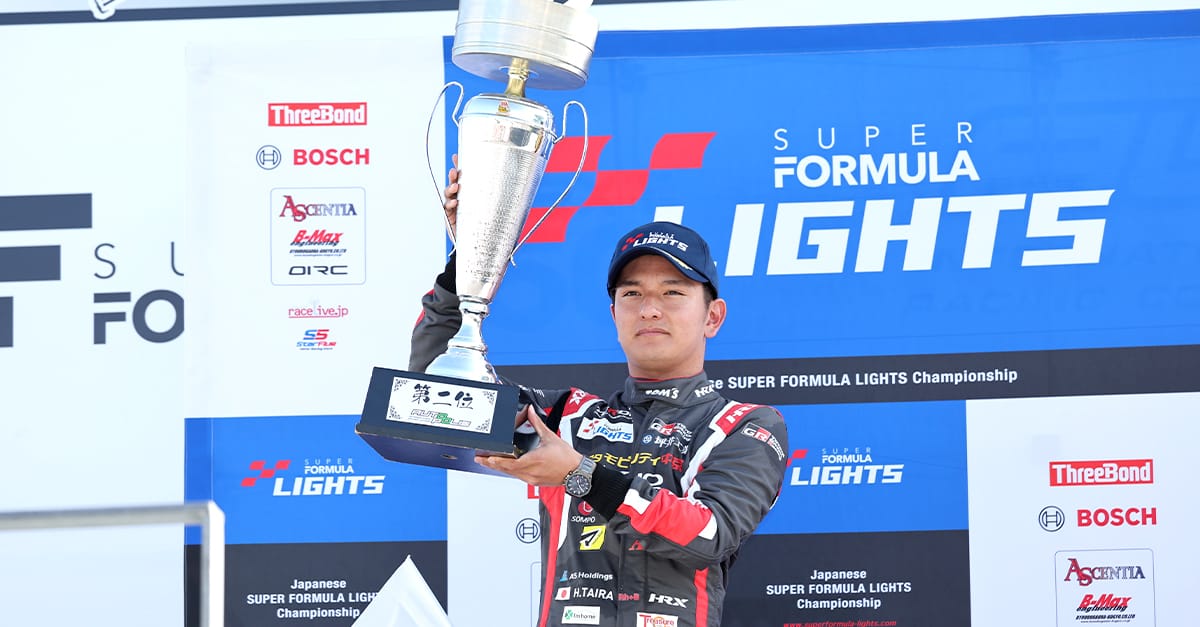 TGR-DC育成ドライバーの平良響が第1戦、第3戦で2位表彰台獲得