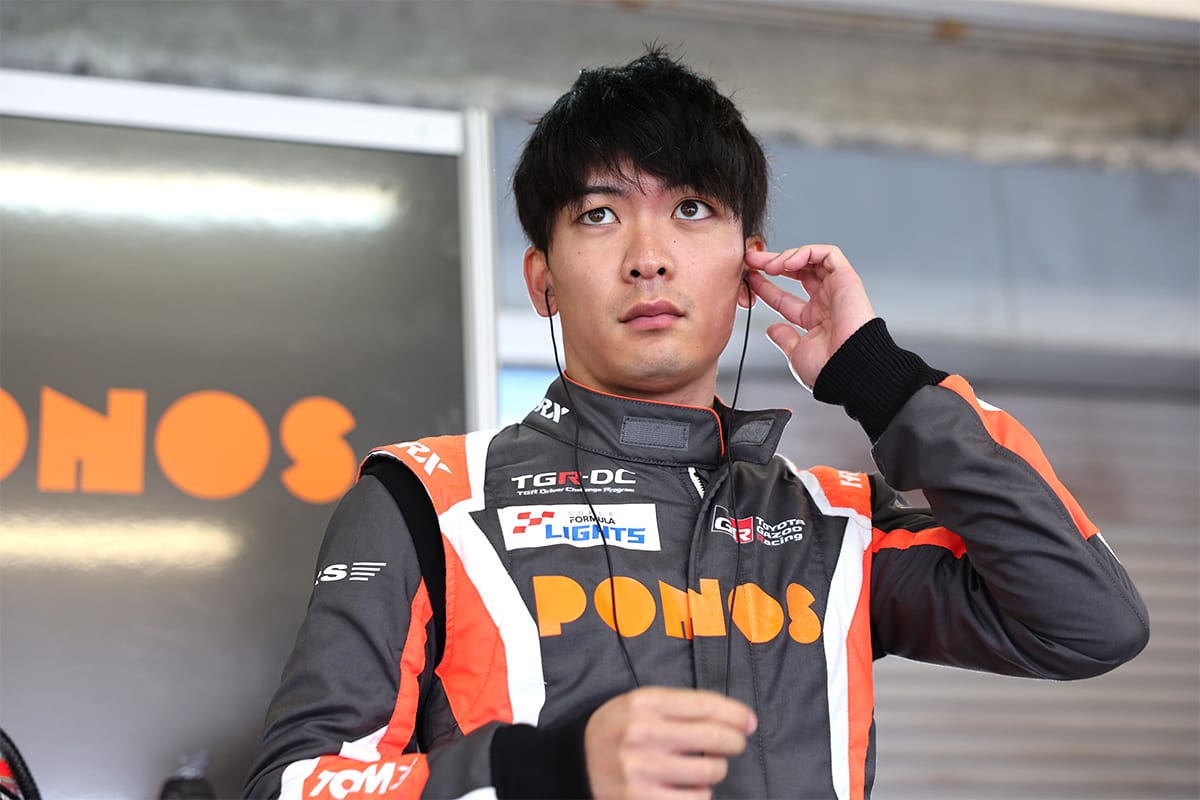第1戦6位、第2戦5位入賞を果たした野中誠太(TOM'S)