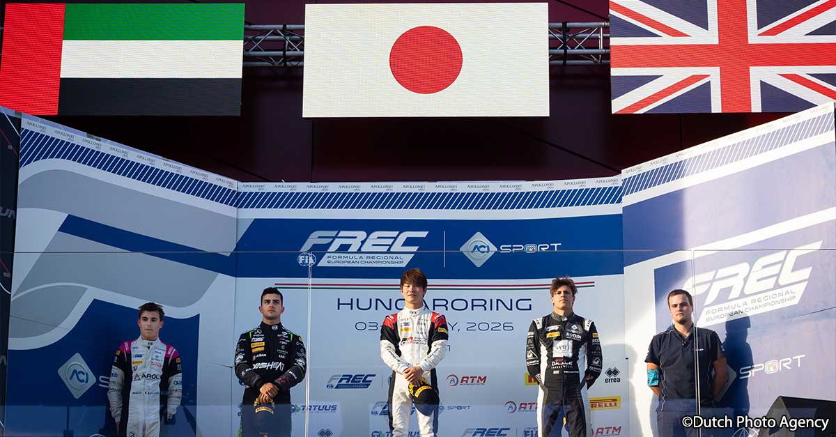佐野雄城、ポール・トゥ・ウインで欧州初優勝を飾る!