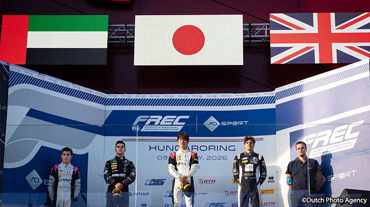 佐野雄城、ポール・トゥ・ウインで欧州初優勝を飾る!