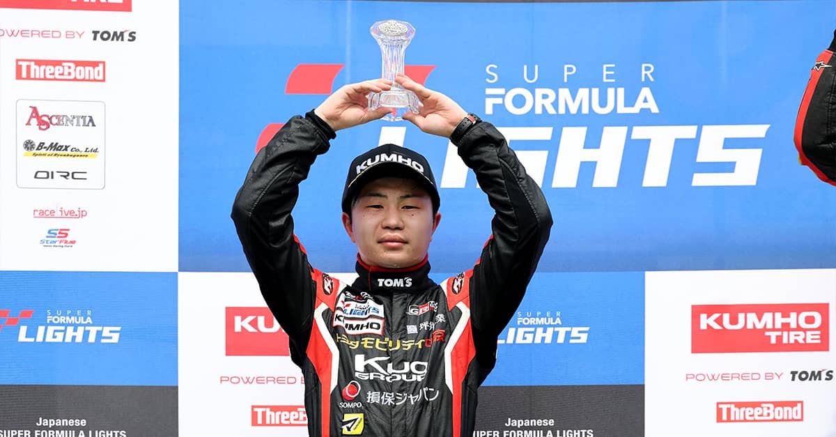 TGR-DCドライバーの小林利徠斗が第7戦、第9戦で2位、第8戦で3位、エステバン・マッソンが第8戦で2位表彰台獲得