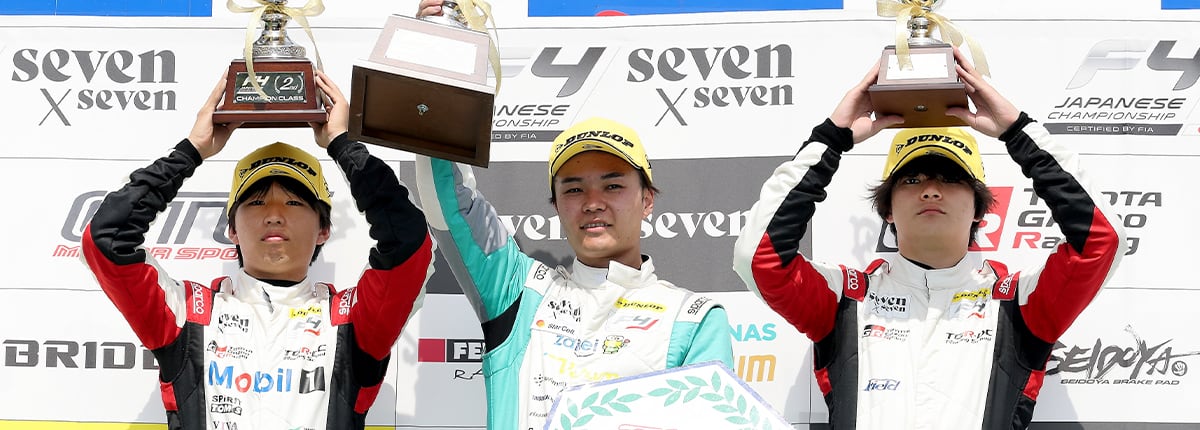 TGR-DC RSの武藤雅奈が両レース2位表彰台でランキング首位浮上、第3戦では酒井涼が3位で初表彰台