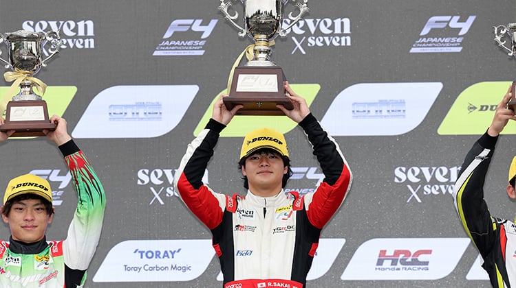 TGR-DC RSの酒井涼が第9戦で初優勝！
