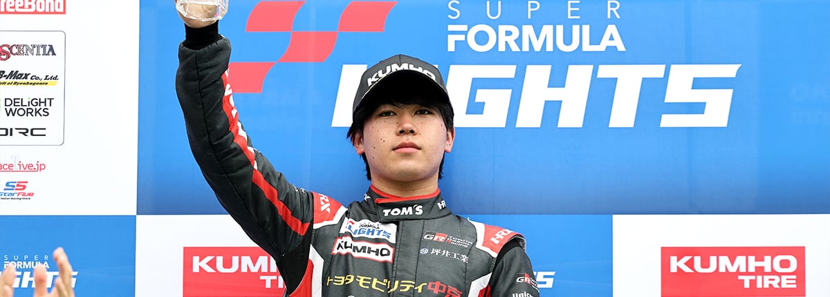 TGR-DCドライバーの梅垣が3戦全てで表彰台フィニッシュ