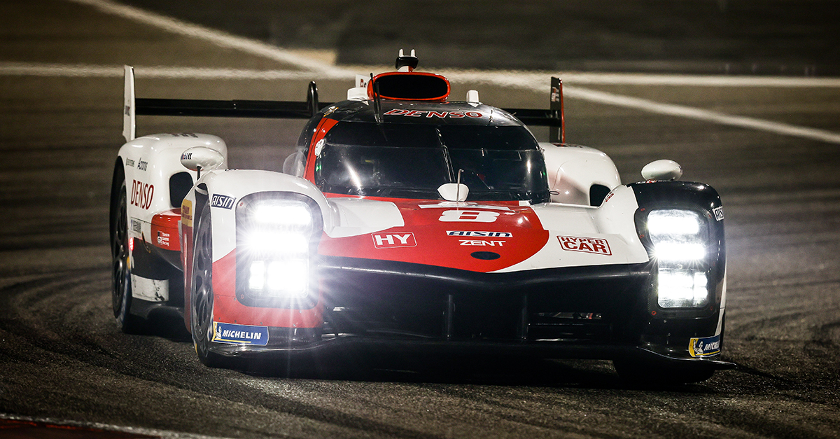 第6戦 バーレーン8時間レースの公式練習1回目でトップタイムをマークしたGR010 HYBRID 8号車