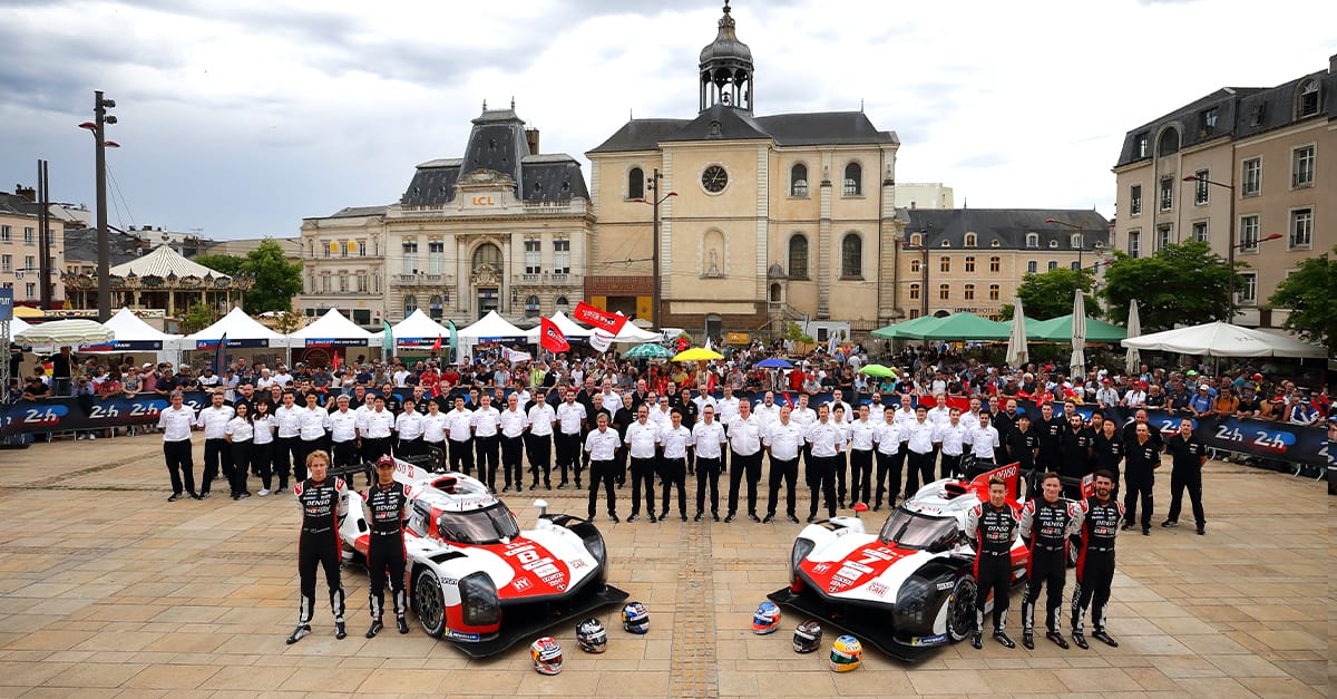 WEC2022年シーズン第3戦ル・マン24時間 公開車検 TOYOTA GAZOO Racing、 3年振り、リパブリック広場での公開車検でGR010 HYBRIDを披露