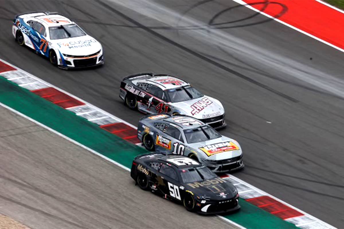 今年3月 NASCAR at COTA 決勝レース