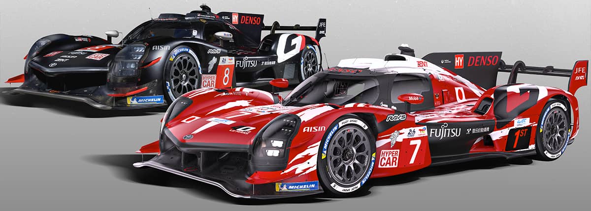 トヨタ参戦40周年を彩る！歴史の息づく記念カラーリングで、来るル・マン24時間に挑む