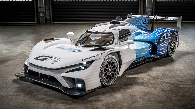 液体水素を燃料とする「GR LH2 Racing Concept」をル・マン初披露！