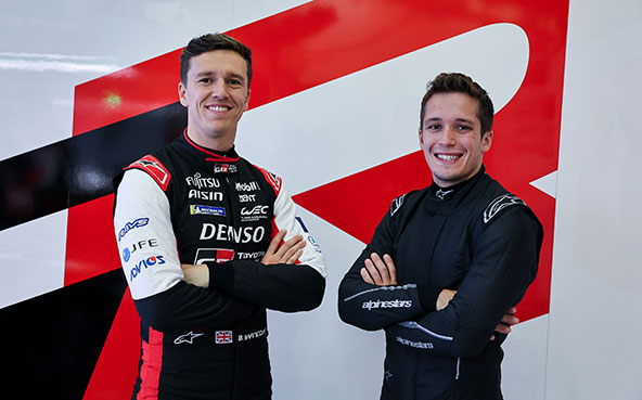 FIA WECルーキーテスト TOYOTA GAZOO Racing、...