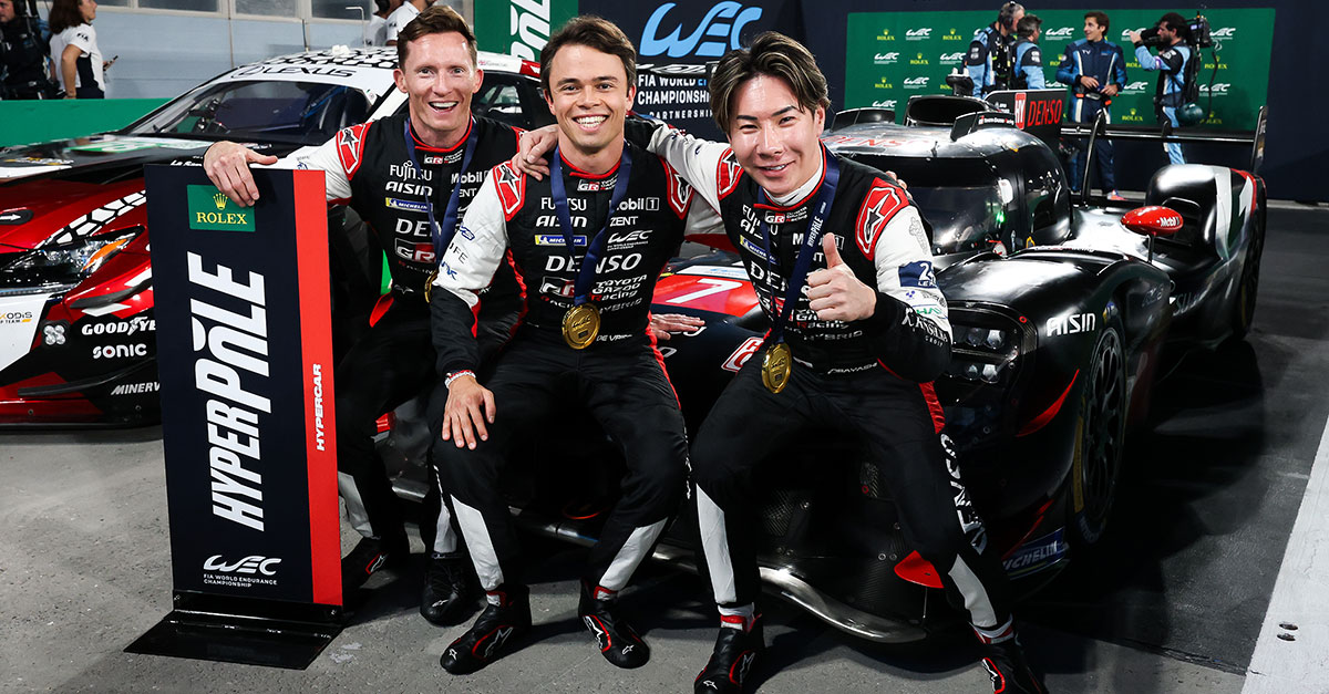 バーレーン8時間レースの予選でGR010 HYBRIDはポールポジションと2番手という今シーズン最高の予選グリッドを獲得した