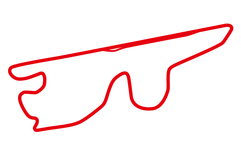 富士スピードウェイのコース図