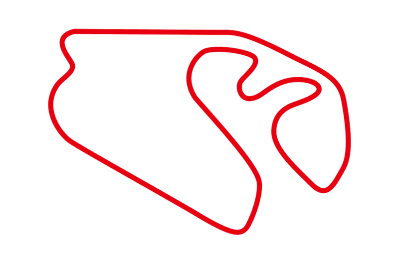 サンパウロ・サーキットのコース図