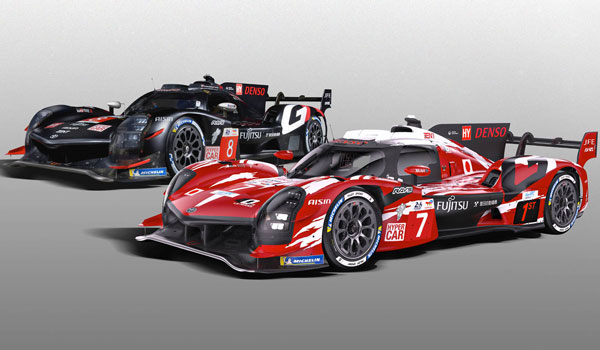 GR010 HYBRID 7号車はトヨタGT-Oneとして知られるTS020をモチーフにした赤と白のカラーリングで2025年のル・マンに挑む