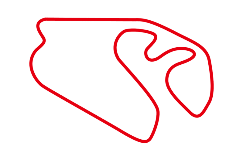 インテルラゴス・サーキットのコース図