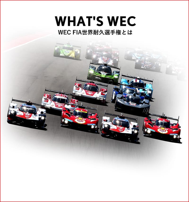 WHAT'S WE WEC FIA世界耐久選手権とは