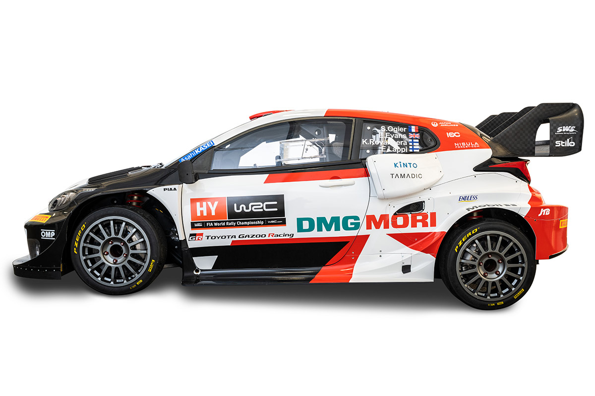 新作100%新品TOYOTA YARIS WRC仕様 （大） ミニカー