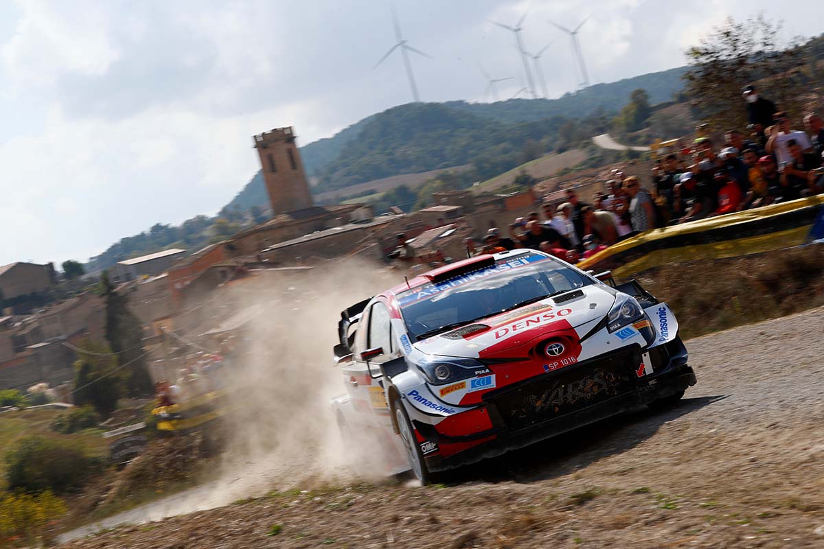 WRCな日々 DAY24 - 刻々と変化する路面コンディション、スペインのターマックは生きていた。