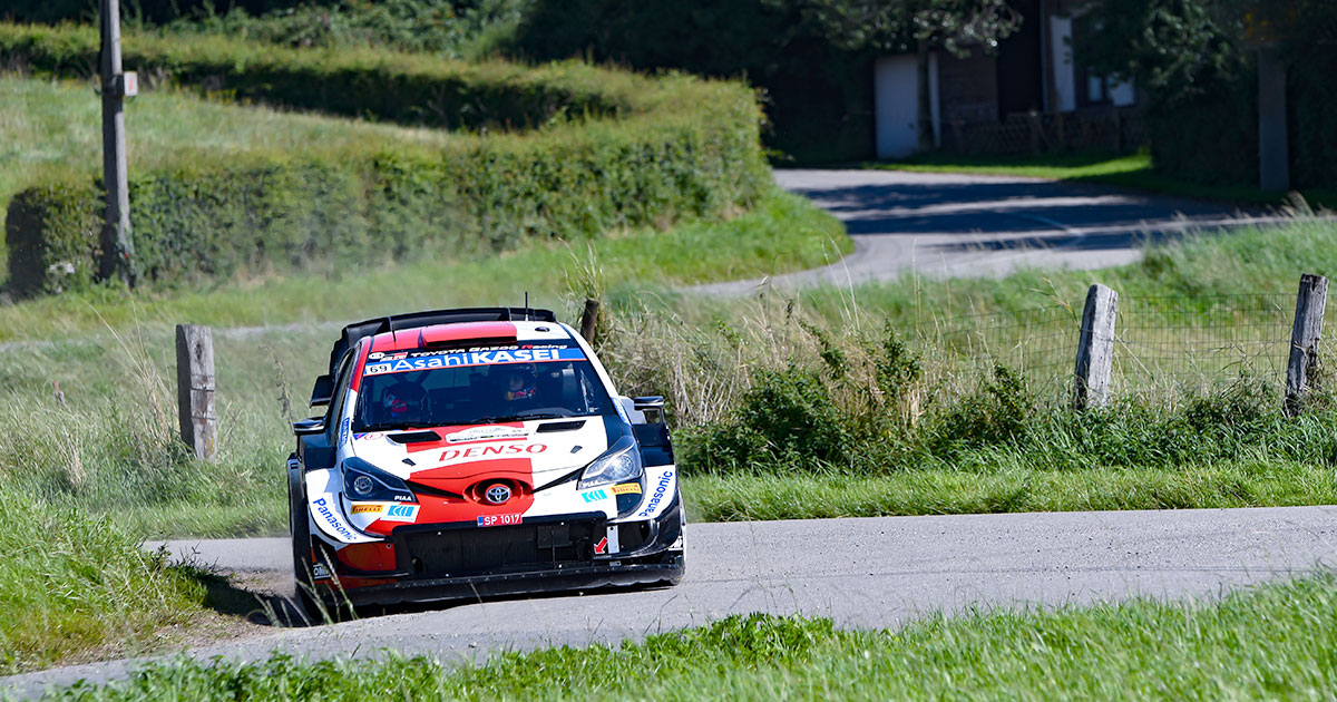 ベルギー初開催のWRCイベント、イープルが開幕 チームにとって未知なるラリーでロバンペラが総合4位につける