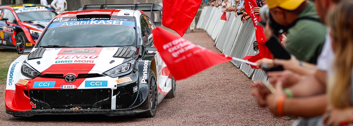 WRC 2022　第9戦 イープル・ラリー・ベルギー デイ3