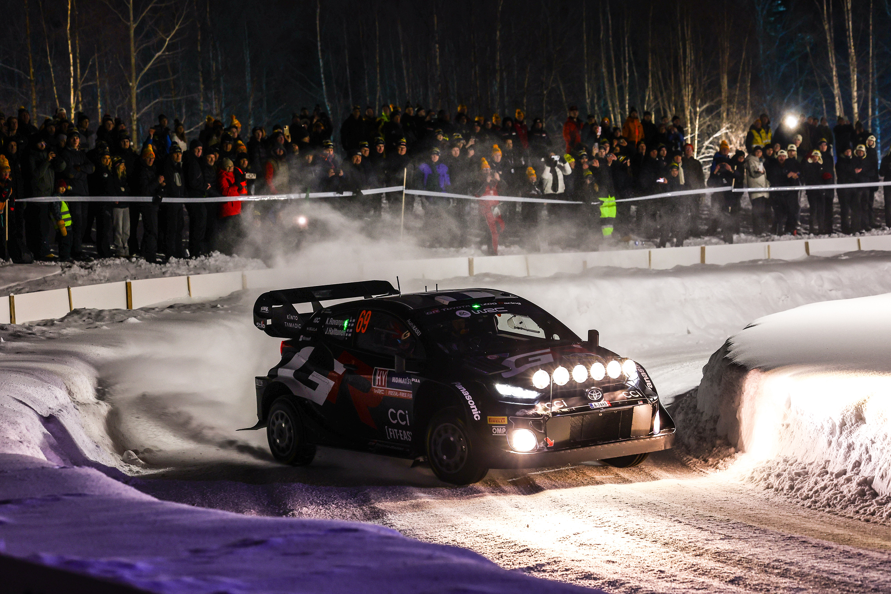 トヨタガズーレーシング #69カッレ ロバンペラ ラリースウェーデン2024 WRC 2024 Rd.2 デイ1 | 2024 | プレスリリース | WRC - FIA 世界
