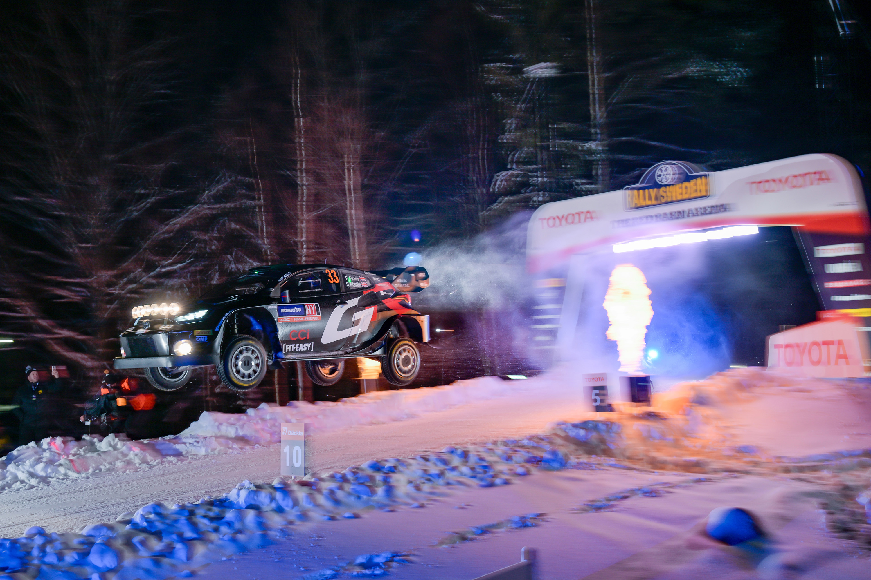 トヨタガズーレーシング #69カッレ ロバンペラ ラリースウェーデン2024 トヨタガズーレーシング #69カッレ ロバンペラ ラリー