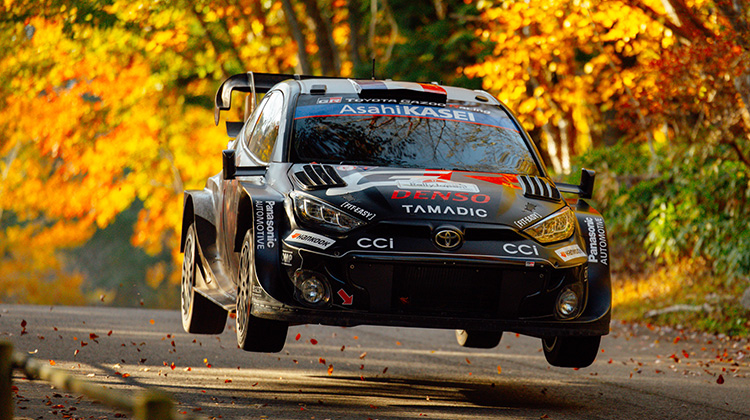 WRC 2025　第13戦　ラリージャパン　デイ2