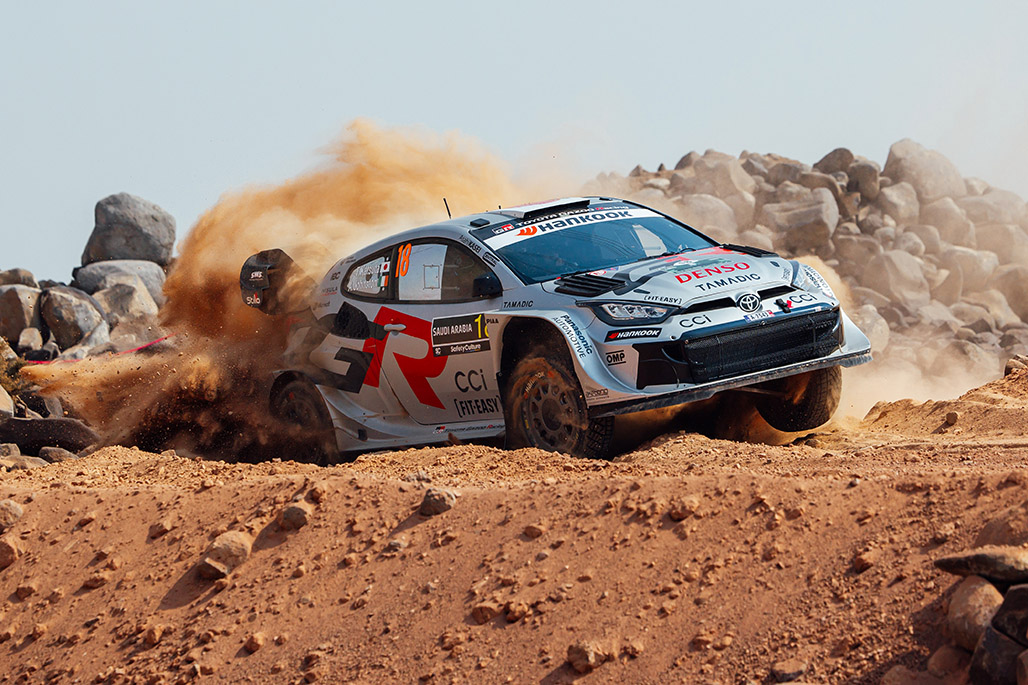 18号車（勝田 貴元、アーロン・ジョンストン）