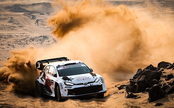 TGR-WRT2の新鋭パヤリがトップ争いに加わり 首位と6秒差の総合2位につける