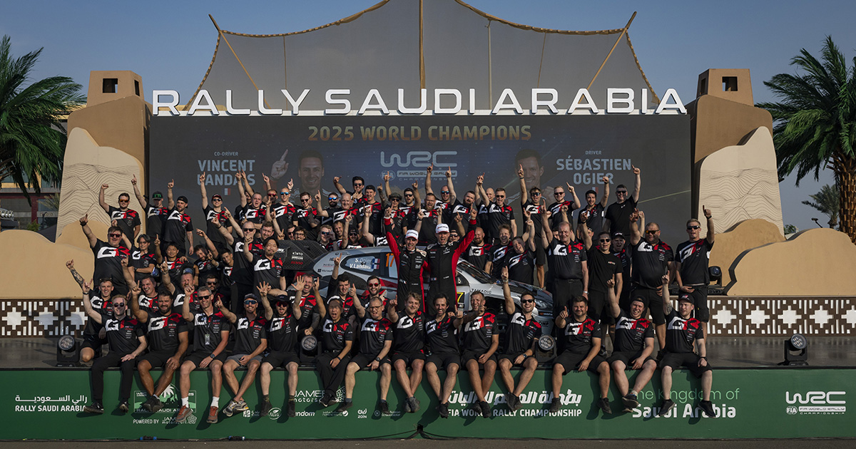 激戦を戦い抜いたオジエが総合3位でフィニッシュし 最多タイ記録となる9回目のドライバーズタイトルを獲得