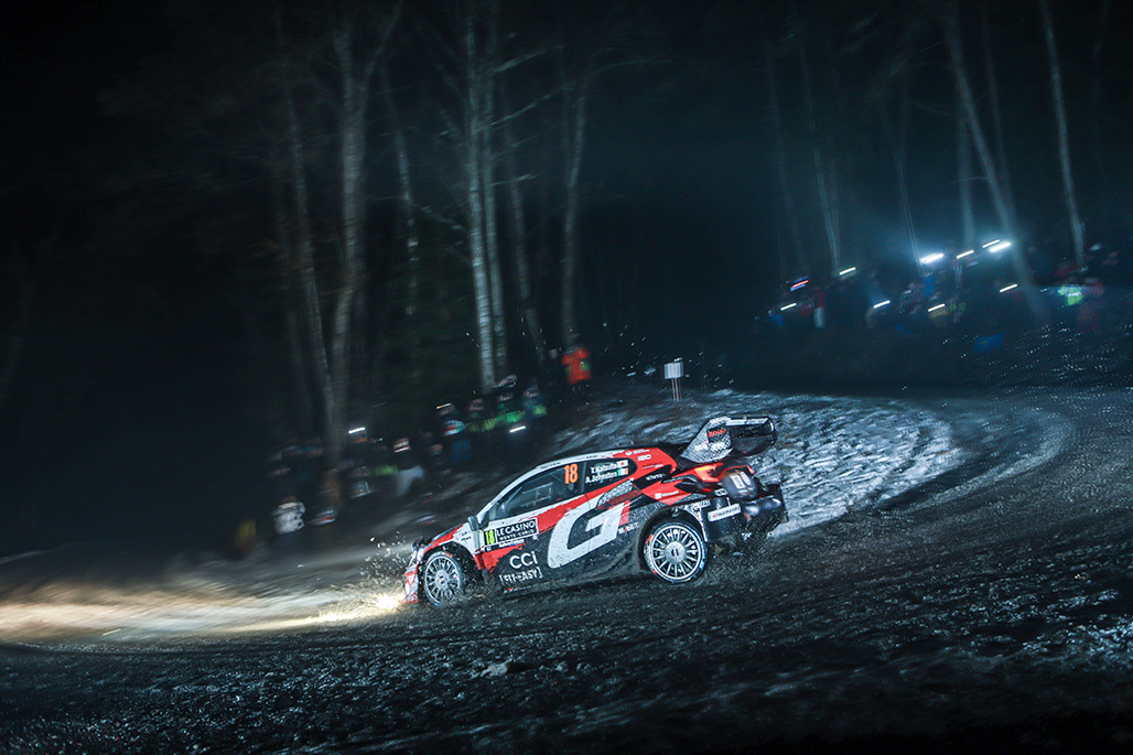 18号車（勝田 貴元、アーロン・ジョンストン）