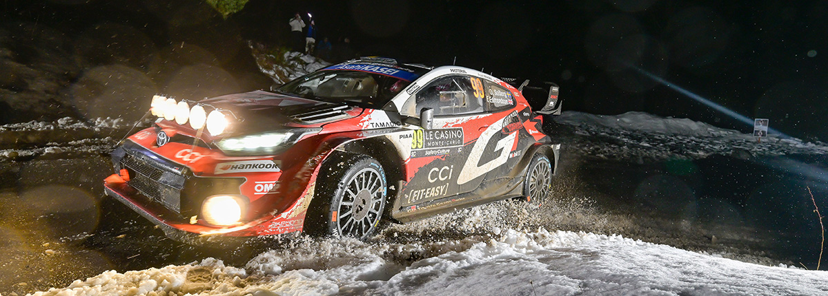 WRC 2026　第1戦　ラリー・モンテカルロ　デイ2