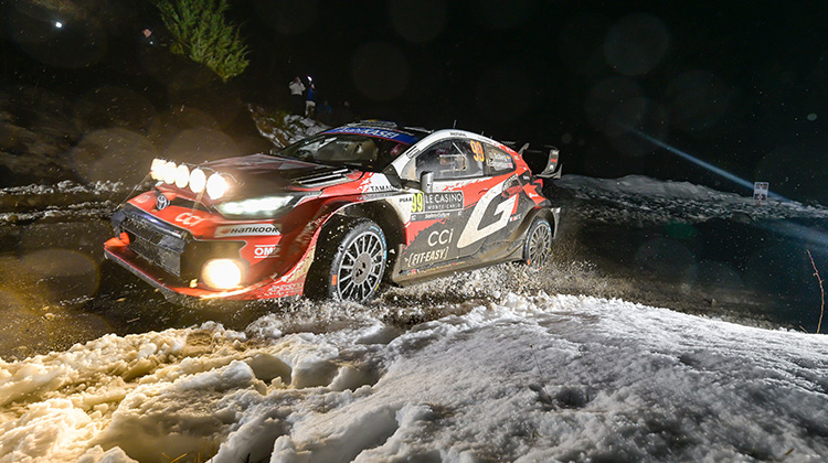 WRC 2026　第1戦　ラリー・モンテカルロ　デイ2