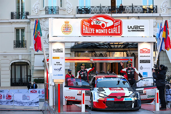 WRC 2022年 第1戦 ラリー・モンテカルロ フォト&ムービー DAY4