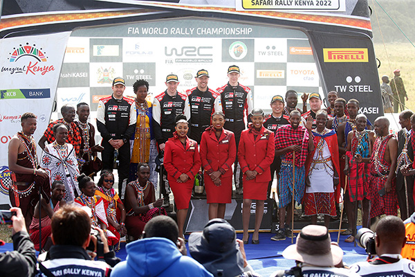 WRC 2022年 第6戦 サファリ・ラリー・ケニア フォト&ムービー DAY4