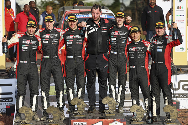WRC 2022年 第6戦 サファリ・ラリー・ケニア フォト&ムービー DAY4