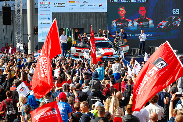 WRC 2022年 第8戦 ラリー・フィンランド フォト&ムービー DAY4