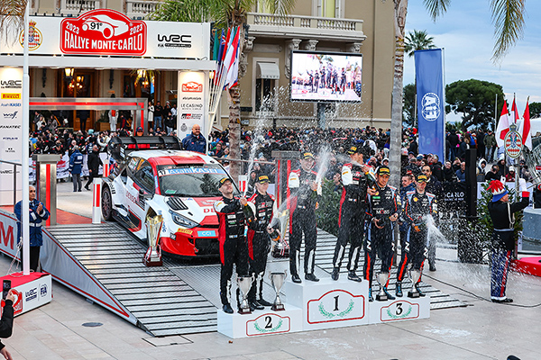 WRC 2023年 第13戦 ラリー・モンテカルロ フォト&ムービー DAY4