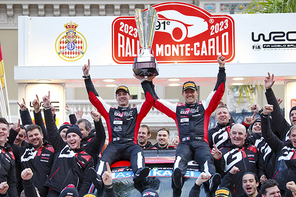 WRC 2023年 第13戦 ラリー・モンテカルロ フォト&ムービー DAY4