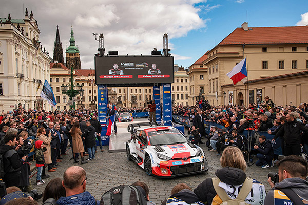 WRC 2023年 第12戦 セントラル・ヨーロピアン・ラリー フォト&ムービー DAY1