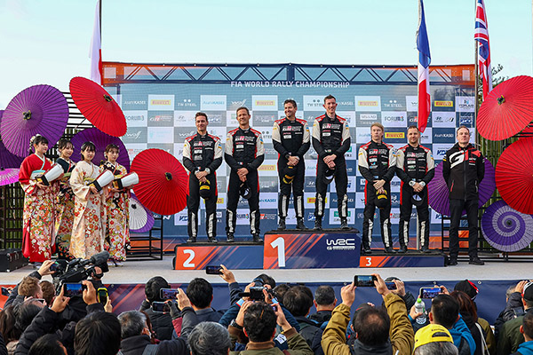 WRC 2023年 第13戦 ラリー・ジャパン フォト&ムービー DAY4