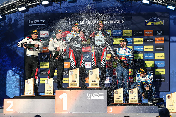 WRC 2024年 第2戦 ラリー・スウェーデン フォト&ムービー DAY4