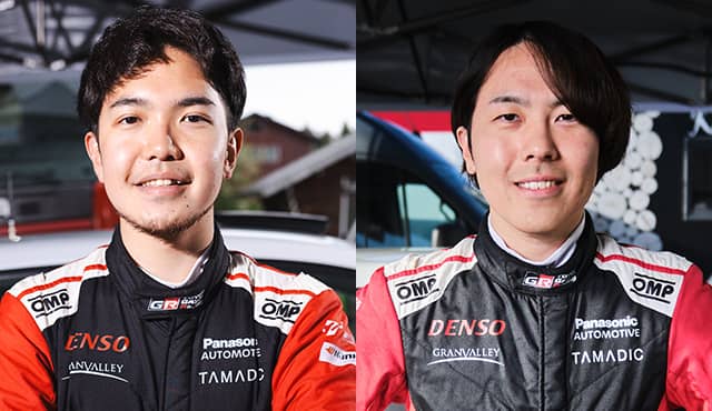 尾形莉欧選手、前川富哉選手