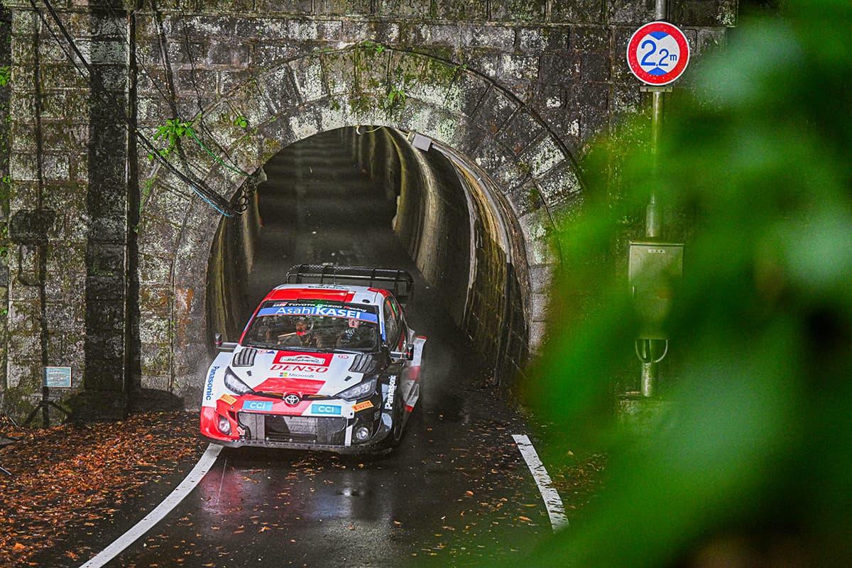 Isegami's Tunnel- エルフィン・エバンス／スコット・マーティン（トヨタ GR YARIS Rally1 HYBRID）
