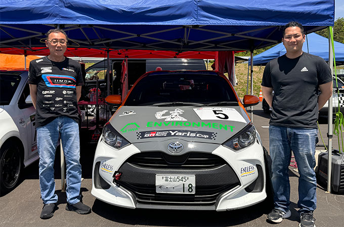 No.005 大木 隼人 /  TUS FATOMS Yaris / 大木 隼人 選手