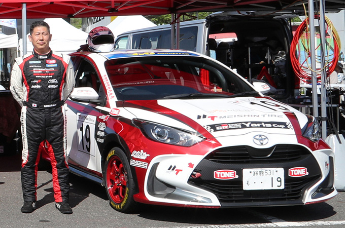 No.019  Birth Racing Project【BRP】 /   BRP★名神タイヤNUTEC Yaris / 黒田 保男 選手