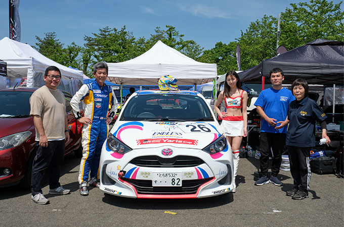 No.026  ターマック・プロレーシングチーム /  エンドレス・トラストYaris /  川中子 和彦 選手
