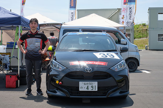 No.039  RS金谷 /  RSかなやエンドレスYaris /山川 敏宏 選手
