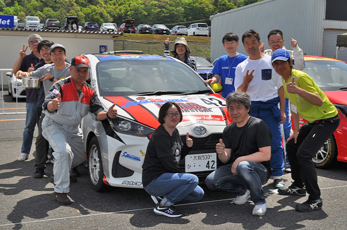 No.042 樺田 祐司 /    STFピースMS天頂Yaris / 樺田 祐司 選手