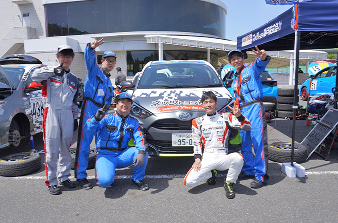 No.043   ネッツコウベチームネッコクン /  ネッツコウベチームネッコクンYaris / 迫田 善貴 選手